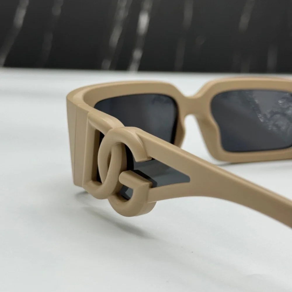 NEW DG6197 3292/87 DOLCE&GABBANA BEIGE GREY UNISEX SUNGLASSES D&G DG 6197 329287